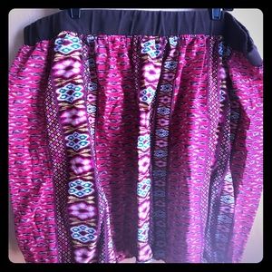 Torrid? Patterned Skirt, Sz 4